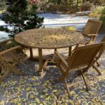 Outdoor Dining Table with Chairs