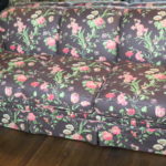 Floral Pattern Sofa And Love Seat