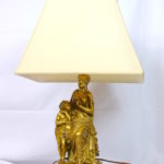 gold lamp