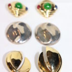 3 Pairs Of Clip On Earrings