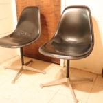 Pair Of Herman Miller Swivel Chairs