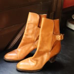 Women's Authentic Hermes Leather Ankle Boots Size 8