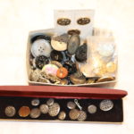 Box Filled With Assorted Buttons