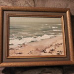 Oil Paintings Seascape By Al. Vahni 1967