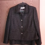 Black Tahari Blazer And Skirt Suit Size 16