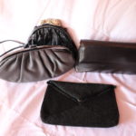 3 Woman's Handbags: Vintage Sharif, Lord And Taylor, Francesco Biasia, And Wacoy