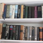2 Shelves Of Assorted Books: Nizer, Michner, Murdock And Bowen, Treasury Of Great Poems