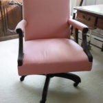 Pink Swivel Office Chair
