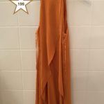Long Summer Dress In Orange By ALC Size Small