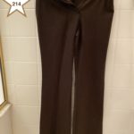 Women's Brown Dress Pants By Peserico Sign Size 40