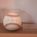 Evan Longoria Autographed Baseball With Sticker MC Sports Exclusive