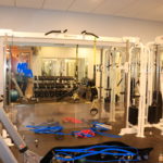 Large Quantum WorkOut Section With Multiple Stations And Accessories