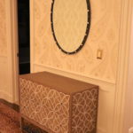 side table and mirror
