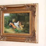 framed painting
