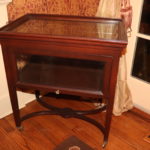 Display Case With Tray Top