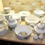 Villeroy & Boch Basket China Set Very Clean Condition
