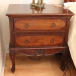 Lexington French Provincial End Table With Drawers