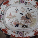 Vintage Chinosserie Platter