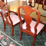 Queen Ann Style Solid Wood Chairs