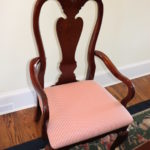 Queen Ann Style Solid Wood Chair
