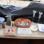 Lot Of Assorted Decorative Items Including Plates, Salt & Pepper, Candlesticks And More