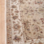 Handwoven Floral Wool Rug 114" L X 88" W