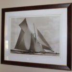 Majestic Nautical Sailboat Print " Susanne 1910 " By Frank Beken Of Cowes