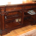 Large Stanley Furniture Credenza Bookshelf With Drawers Some Scratching