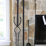 Wrought Iron Fire Place Accessories Set