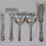 5 Small Sterling Serving Pieces