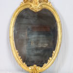 Oval Vintage Quality Gold Leaf Mirror