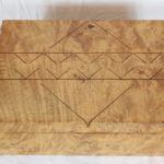 Handmade Burl Wood Box