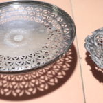 2 Ornate And Pierced Sterling Dishes With Monogram