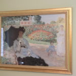 Monet Art Print In Quality Gold Leaf Frame