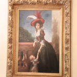 Large Antique Style Oil Of Woman And Child Circa 1800's , B.Hopeman