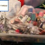 Large Box Of Sewing Thread