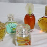 Lot Of 5 Assorted Women's Perfumes: Gucci, L Air Du Temps, Escada, Cloe, Benefit