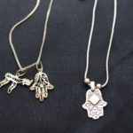 14K Gold And Sterling Silver Necklaces With Pendants