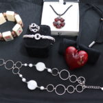 Jewelry Lot With Floral Pendant By Tulla Booth Gallery