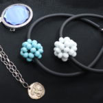 Assorted Necklaces And Compact With Swarovski Elements