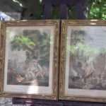 Pair Of Framed Lithographs