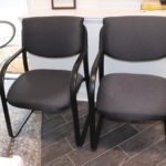 Pair Of Black Office Chairs