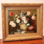 Floral Oil Painting By J. Colette