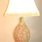 Large Oversized Brass Gold Tone Lamp