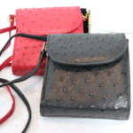 Lot Of 2 Embossed Leather Handbags Evening Bags By KC