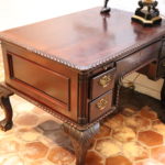 Wood French Style Small Partners Desk