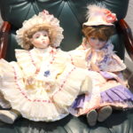 2 Dolls With Bloomers And Pants Lot #: 91