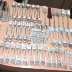 Gorham English Gadroon Sterling Flatware Set (Pre-owned) 166 Pieces, Service For 24