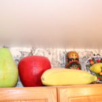 Large Decorative Ceramic Fruit Pieces With Russian Stacking Dolls