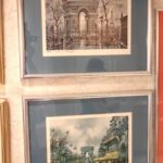 Pair Of Paris Inspired Framed Prints By Maurice Legendre